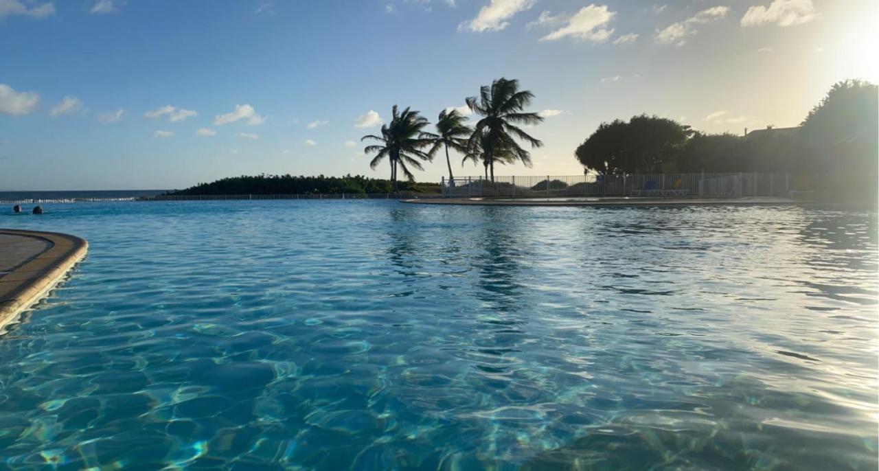 Ti.Maanga Vue Mer Pieds Dans L'Eau Saint-Francois  Buitenkant foto